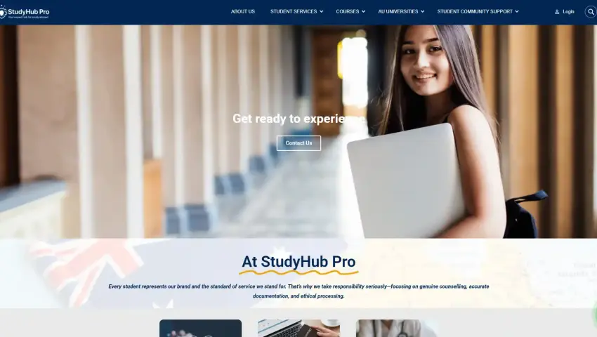 StudyHub Pro — Australian Education & Migration Consultancy Platform